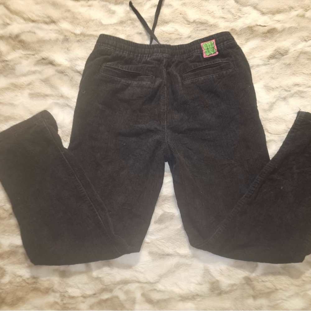 Emprye Black Corduroy Pants